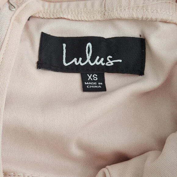 Lulus Air of Romance Peach Maxi Dress Size XS - Picture 7 of 8